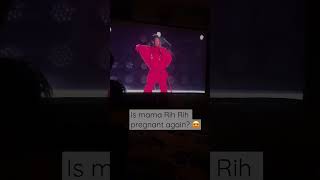 Is Rih Rih pregnant again? #rihanna #rihannanavy #halftimeshow2023 #nfl