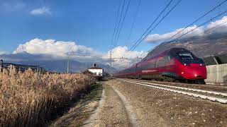 UN POMERIGGIO SULLA BRENNERO IN 4K. Laives (BZ), 18.01.23 #ferrovia #taurus #treno #trenomerci