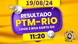 Resultado do jogo do bicho ao vivo - PTM-RIO 11:20 - PT-RIO 11:20 - 19-08-2024