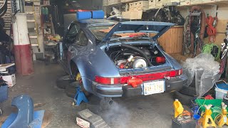 1979 Porsche 911 SC running after sitting for 6 years.