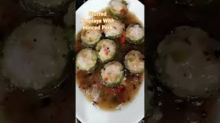 STUFFED AMPALAYA WITH MINCED PORK#chinesestyle COOKING#chef@ady4502