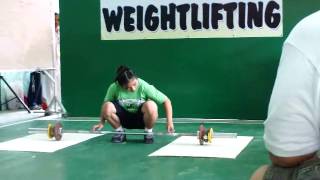 Batang Pinoy 2012 Vanessa Mae Rivera (WEGHTLIFTING) snatch