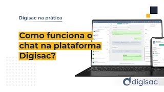 Como funciona o CHAT na Plataforma DigiSac