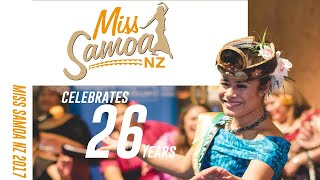 Miss Samoa NZ Pageant 2017  Full Show in HD (Part 1)