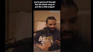 Drakes Most Funnest Moment Ft. Bobbi?!! 🧐 #shorts #drake #interview