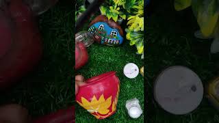 ||clay pot painting ||#trending #craftee #viral #diy #painting #pot #art