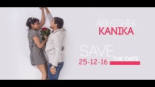 Abhishek + Kanika l Save the Date l Stop Motion Video