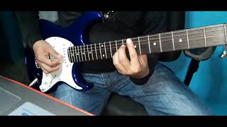 Nunca voy a olvidarte. Bronco .Cover.  Guitarra eléctrica