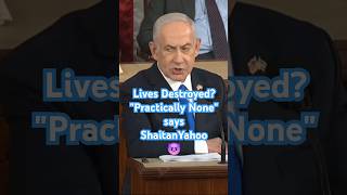 "Practically None" ShaitanYahoo's Civilian Death Count in Rafah - Lying to AIPAC's Congress