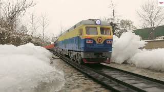 Truly Massive  Tanker Wagons Transporter Trains At Their Best In Winter Snow And In Warm Summer