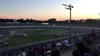 Seekonk Speedway Thrill Show 8/2/15 Truck Figure 8