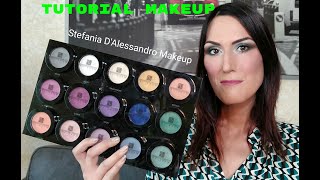 IDEA MAKE UP VERDE- PRODOTTI STEFANIA D'ALESSANDRO! #makeup #tutorial