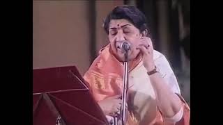 Lata Mangeshkar Live Singing