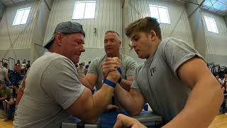 Open 231 Right Arm Class | 3rd Annual Call to Arms Armwrestling Tournament 2024