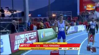 Men's 400m final Spain national championship 2019