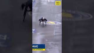 Men's Wheelchair Winner | Boston Marathon 2021