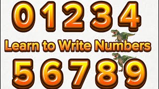 Learn to write numbers | Kids | KRISHVN #learnnumbers #numbers #uk