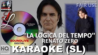 La logica del Tempo - Renato Zero - karaoke (SL)