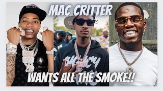 #1017artist #maccritter wants smoke wit #cmg artist lil migo & big boogie.how will this play out? 🤔