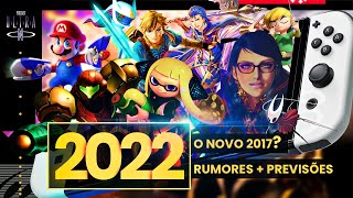 #44 Nintendo Switch em 2022: RUMORES e PREVISÕES para o ano novo | Podcast Nintendo