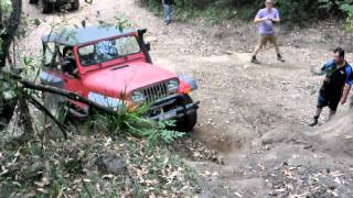 Hill climb @ Monkey Gum Trail - YJ Wrangler