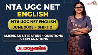 American Literature | June 2023 Shift 2 | NTA UGC NET English Classroom Coaching | Apple B Academy