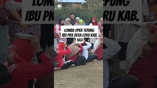 lomba oper tepung ibu PKK #shorts #viralshorts #trending #ibupkk #lomba17an