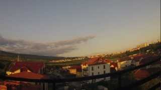 Sunrise in Cluj Napoca, June 27th 2012, timelapsed 5 seconds interval