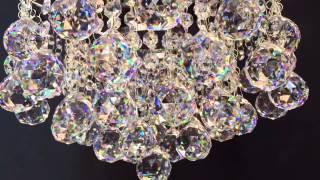 Led Crystal Ball 30cm Chandelier