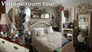 My Updated Vintage Room Tour 2021 | Thrifted and Second Hand!