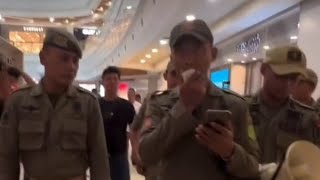 KONDISI DALAM MALL CENTRE POINT YG DI TUTUP