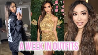 A WEEK IN OUTFITS Pre-Quarantine to Quarantine Life at Home | Arika Sato