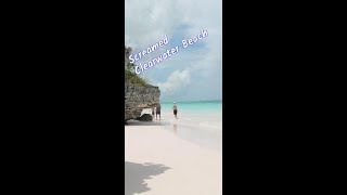 Eleuthera Bahamas Travel 2021/ Screamed Clearwater Beach #shorts