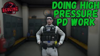 Doing High Pressure PD Work in GTA V RP - RedlineRP