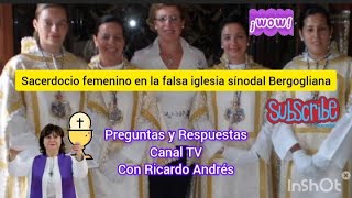 Sacerdocio femenino en la falsa iglesia sínodal Bergogliana #sacerdote #sacerdotisatarô