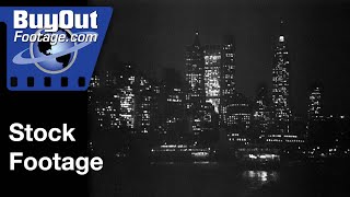 The Big Blackout - Electrical Power Failure in NYC 1965 | Stock Footage