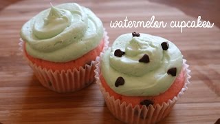 Watermelon Cupcakes | sweetco0kiepie