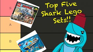 Top 5 Lego Shark Sets!! (Shark Week Extravaganza part 4!!)