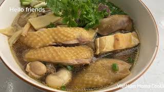 VietNam Mama Cooking - miến gà măng tươi