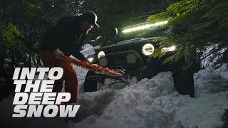 Into The Deep Snow - Jeep Gladiator & JL Wrangler EcoDiesel Epic Off-Road Overland Adventure