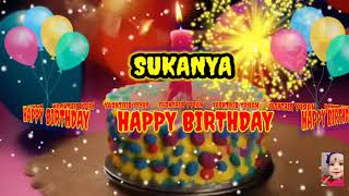 SUKANYA, HAPPY BIRTHDAY SONG//Happy Birthday to You