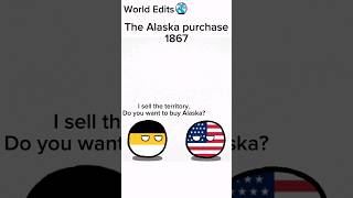 Alaska purchase credit-@PolandballOfficialYT #countryballs #history #geography #usa