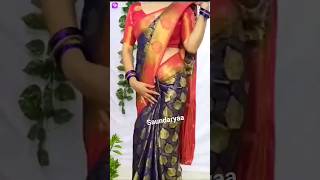 How to drape Silk Saree perfectly/Saree Wearing tutorial/#silksaree