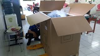 PROSES UNBOXING TIRE CHANGER