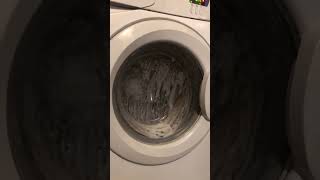 Indesit WIE107 Flash Clean 50C MASSIVE Watery Sudslock On 1st Rinse Interm(Handles Like A Pro!😍)