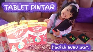 Tablet SGM // Unboxing Hadiah Tablet generasi pintar SGM