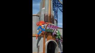 Lex Luthor: Drop of Doom and Superman Escape From Krypton Off-Ride Six Flags Magic Mountain