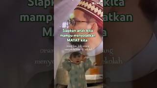 Siapkan anak kita mampu menyolatkan mayat kita #shalat#parenting#quran#Allah