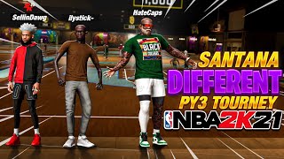 I PLAYED IN SANTANADIFFERENT TOURNAMENT IN NBA 2K21 AND THIS HAPPENED...