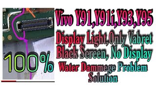 Vivo y91,y91i,y93,y95 Display Light Problem Solution.Vivo y91Display Light Problem Solution.